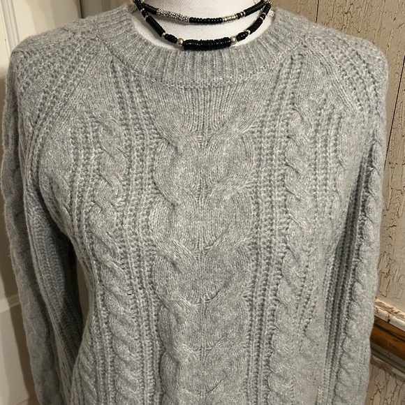 Rachel Zoe Light Gray Knit Sweater - Picture 3 of 12